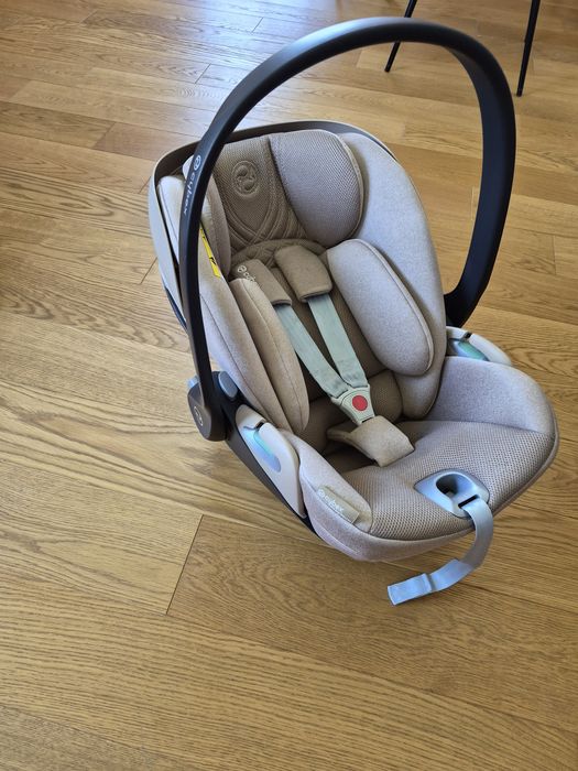 Nosidło fotelik samochodowy Cybex Cloud  T i-Size Plus Cozy Beige