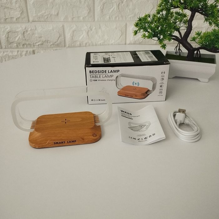 Акція! Бездротова зарядка | Настольная лампа