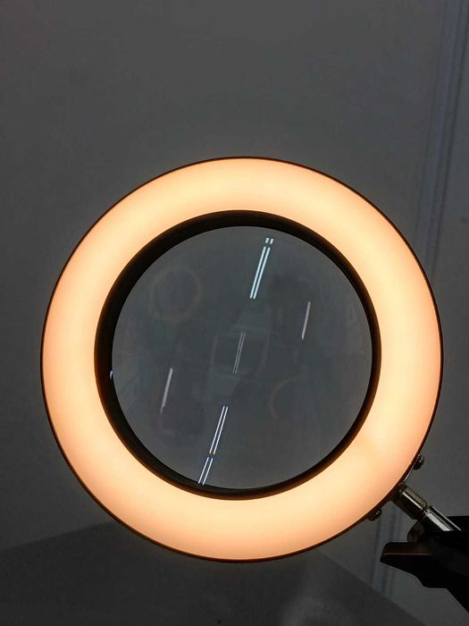 Ring Light de Mesa com Encaixe