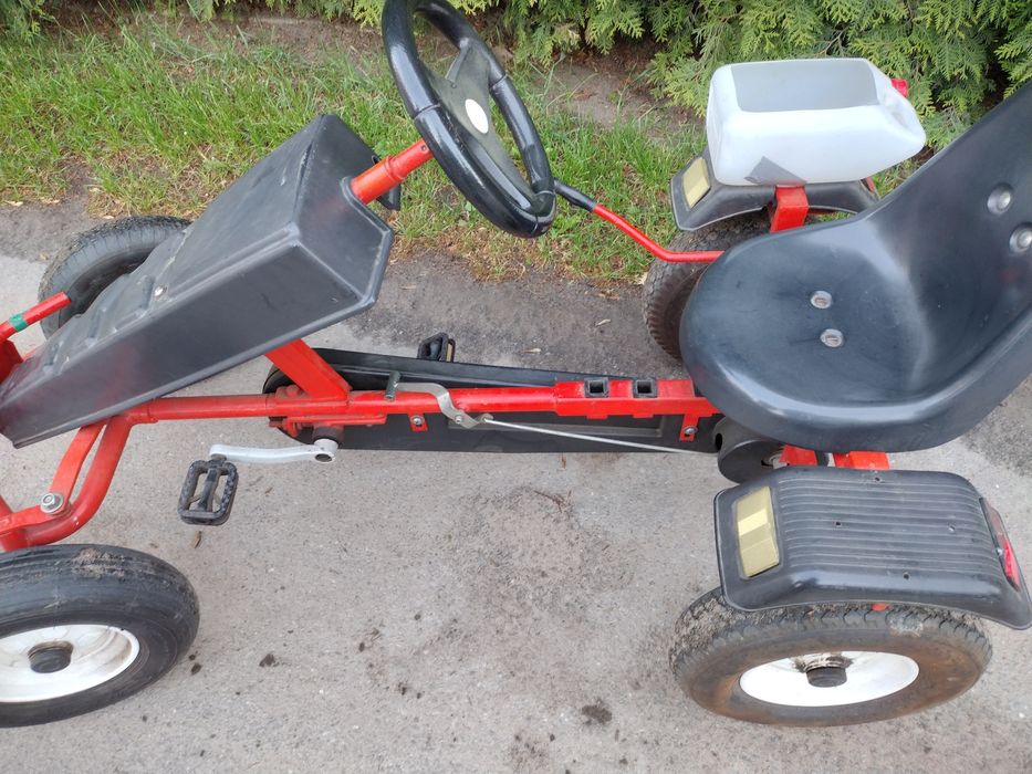 Duży gokart na pedały