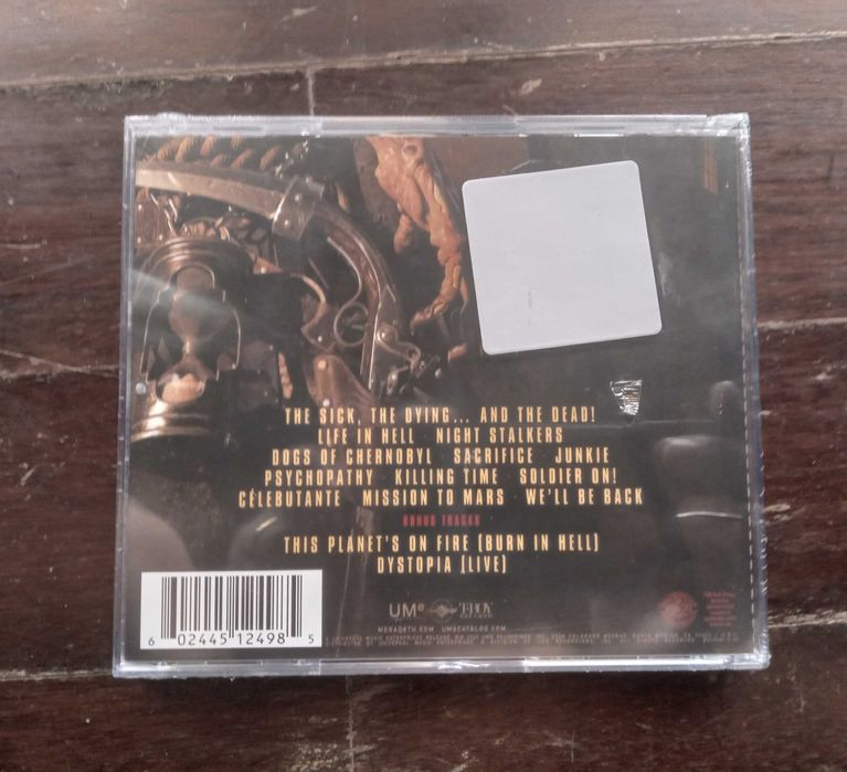 Megadeth  - " The Sick ,,, The Dying ,,, and the Dead! " ,,, Cd