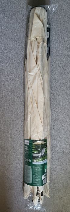 Nowy Parasol ogrodowy okrągły Śr.250cm Solidny Korba