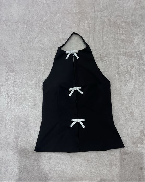 Top  Zara com brilhantes