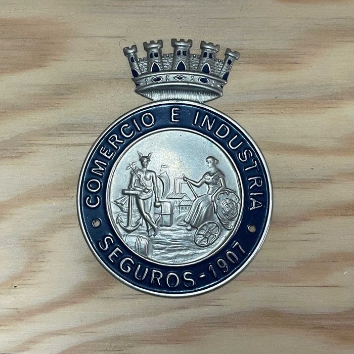 Chapa Antiga Seguros Comercio e Industria