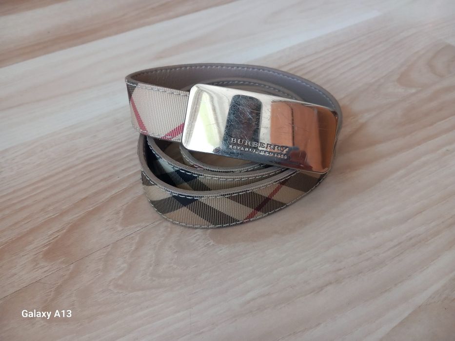 Burberry oryginalny pas damski 100cm