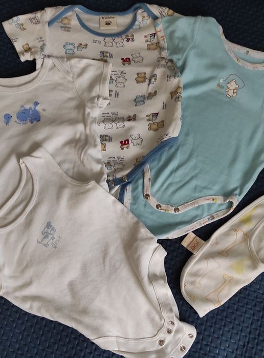 Paczka: Spodnie,,Next,Adidas+bluzki,,TopoMini,TU/74-80