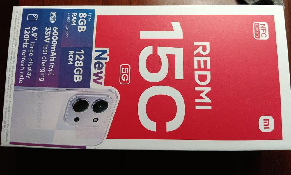 Xiaomi redmi 15 c 5G 128gb