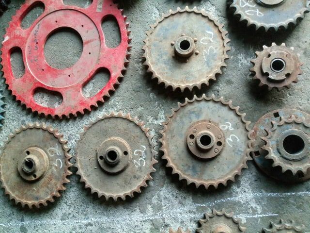 Звездочка,  шаг=25,4, Z=36/32/30/28/26/24/22/21/19/18-7/16-5/14/13