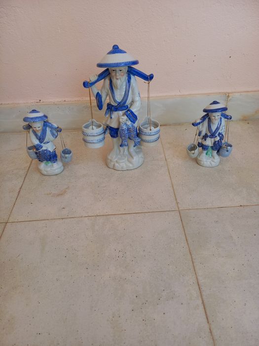 Estatuetas porcelana chinesa
