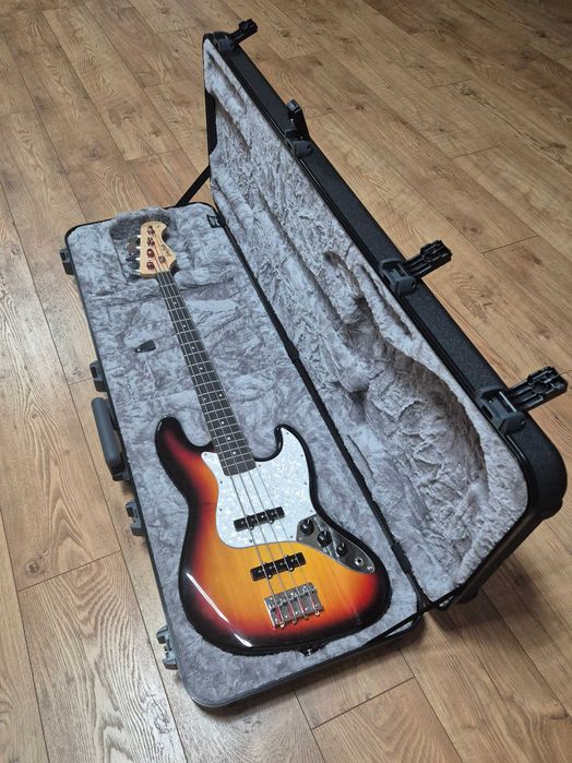 Gitara Basowa Harley Benton- OKAZJA! Idealna dla początkujących!