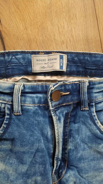 Szorty spodenki jeansowe męskie W29