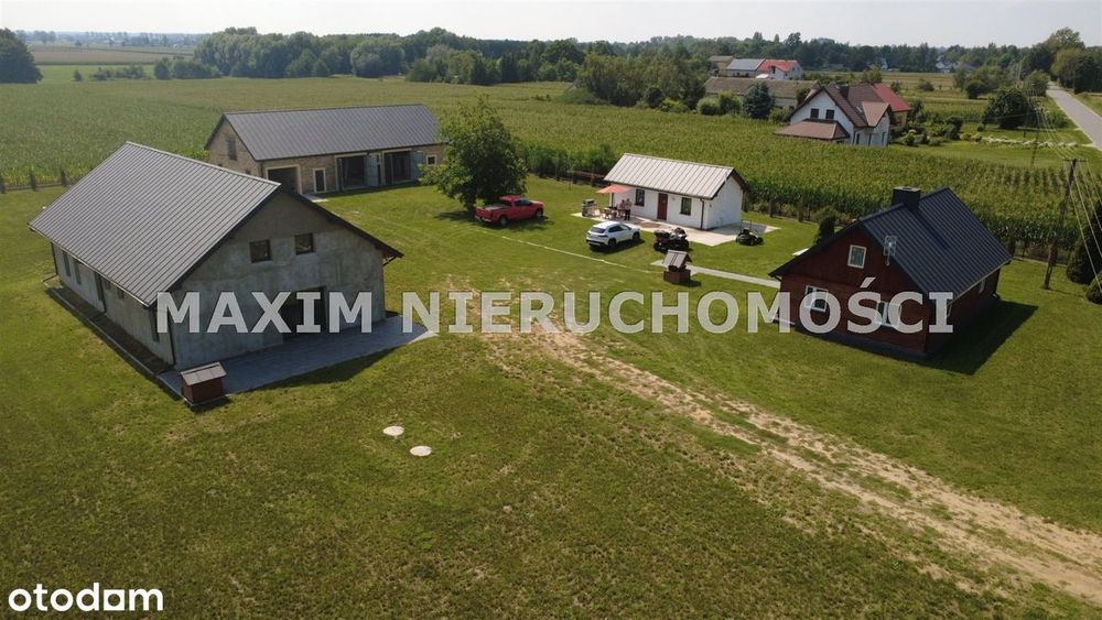 Duże siedlisko pod biznes – Jeżewo k. Płońska
