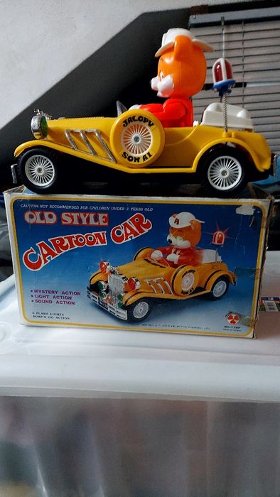 Carro Calhambeque Jalopy Brinquedo Antigo Vintage 1984