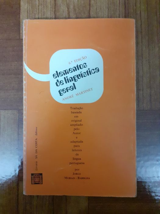 André Martinet, elmentos de linguistica geral