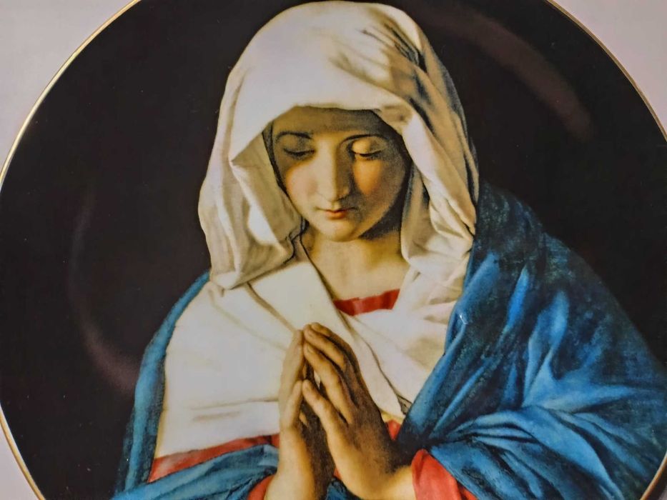 Prato Festa de Natal 2012 – Vista Alegre – A Virgem em Oração