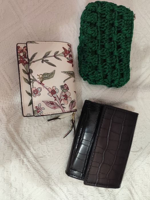 Conjunto de 3 carteiras
