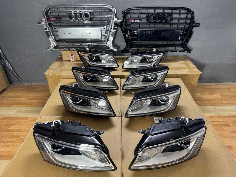 фари ку5 комплектні з блоками Фара Q5 8R 12-16 ксенон блок фары кю5 8р