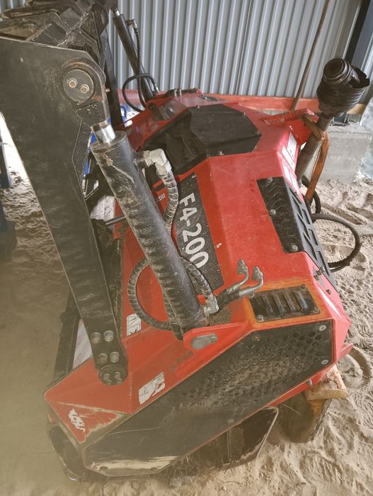 Mulczer leśny remet F4-200 mało używany nie fao far fae orkan sepii