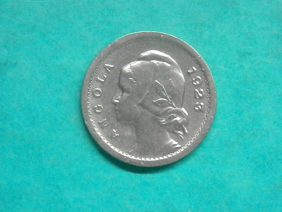 1245 - Angola: 10 Centavos 1923 Copper-Nickel Coin, for EUR 24.00