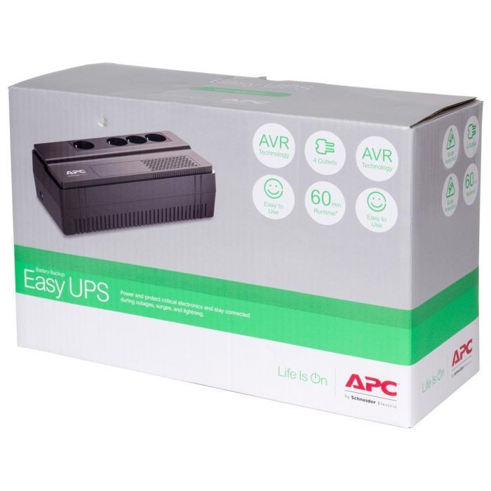 Лінійно-інтерактивний ДБЖ APC Easy UPS 650VA Schuko (BV650I-GR)