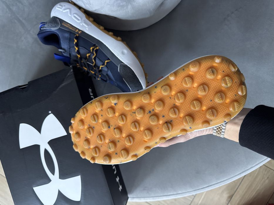 Under Armour Nowe Sneakersy Męskie Fat Tire Granatowe Sportowe 44