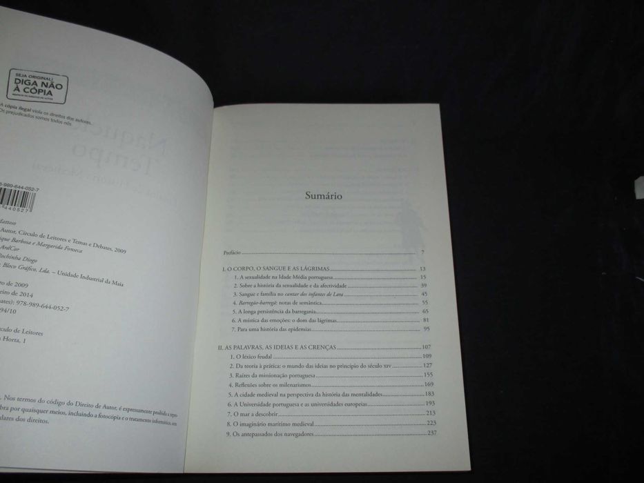 Livro Naquele Tempo Ensaios de História Medieval José Mattoso