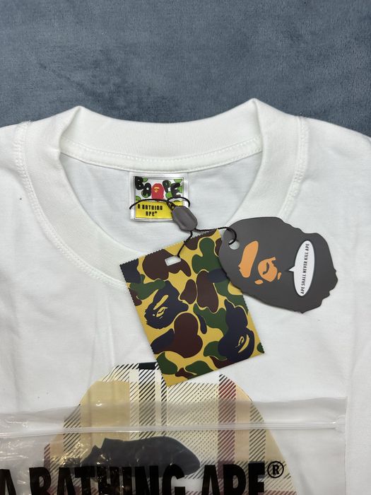 Футболка Bape x burberry