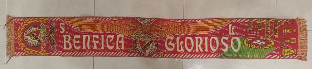 cachecol do Benfica Vintage