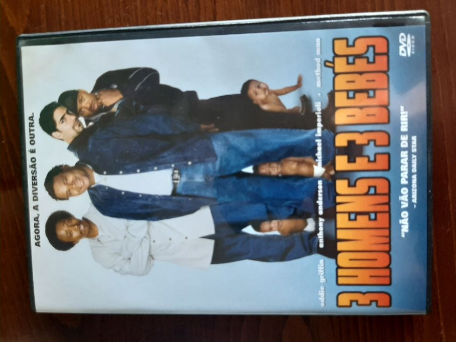 dvd original novo 3 homens 3 bebés