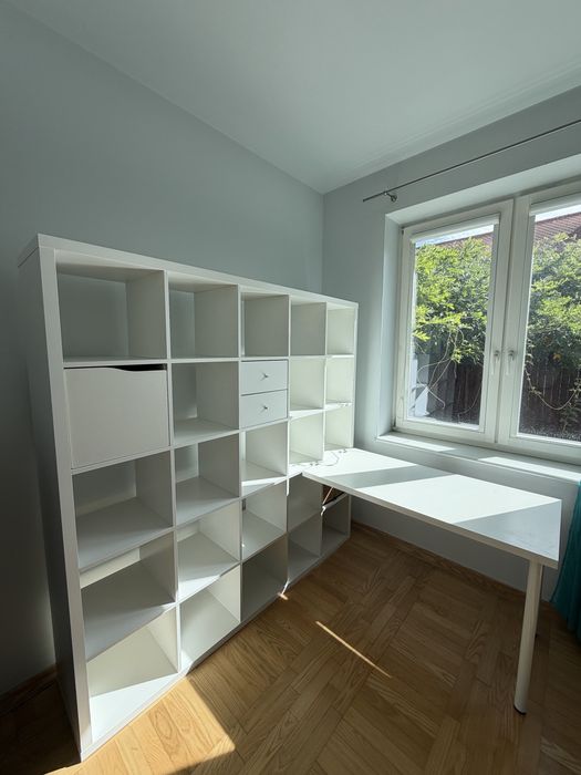 KALLAX z biurkiem Ikea