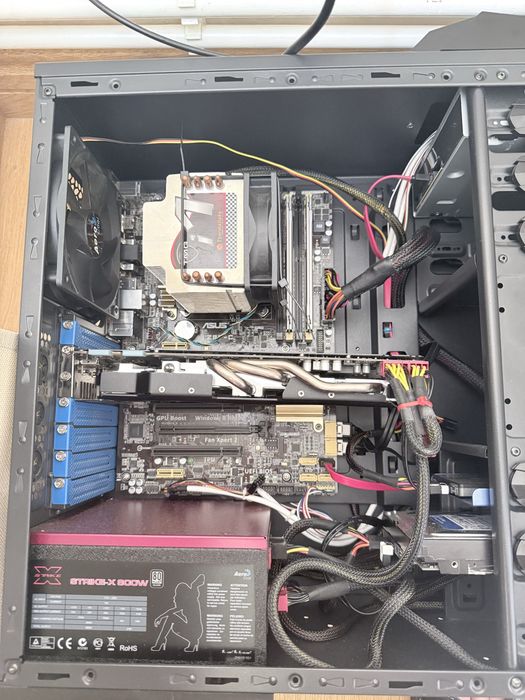 Коплект i7-4770k + z87-c + 2*4gb озу 1866 kingston