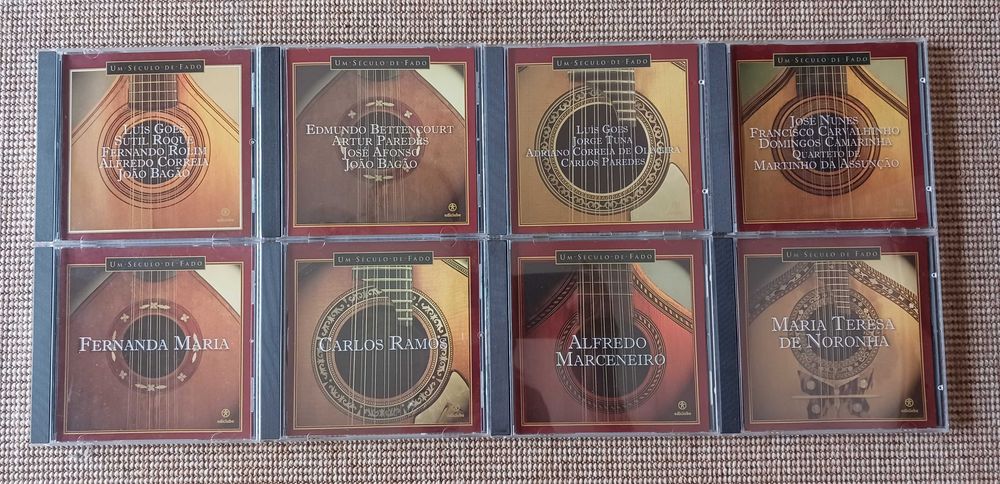 Lote de 8 CD's de Fado - Ediclube