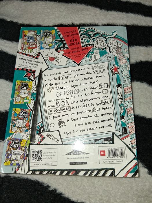 Livro juvenil Tom Gates