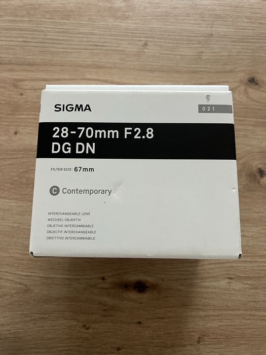 Sigma 28-70mm F2.8 DG DN – Sony E + Filtro ND