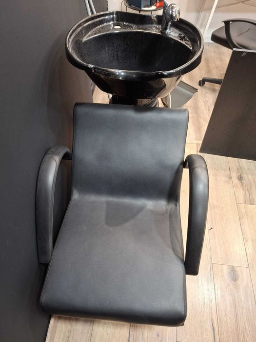 Calha de lavagem - cabeleireiro