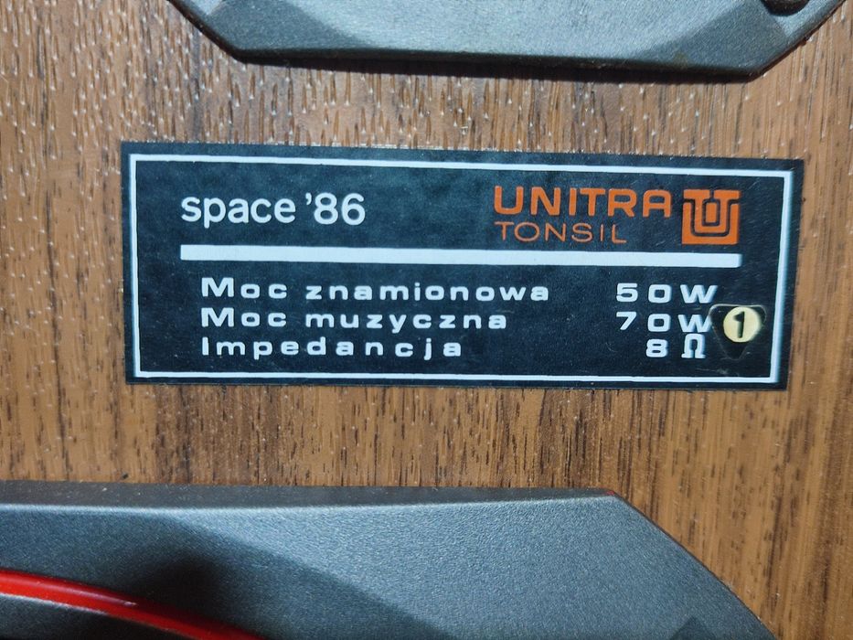 Głośniki Unitra Tonsil space '86