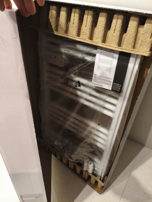 Melton 500 W grzejnik łazienkowy,  nowy, biała perła ;-)