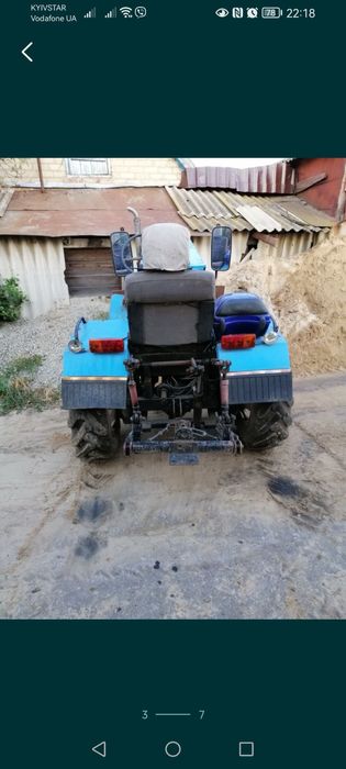 Продам саморобного тракторця з дизельним двигуном