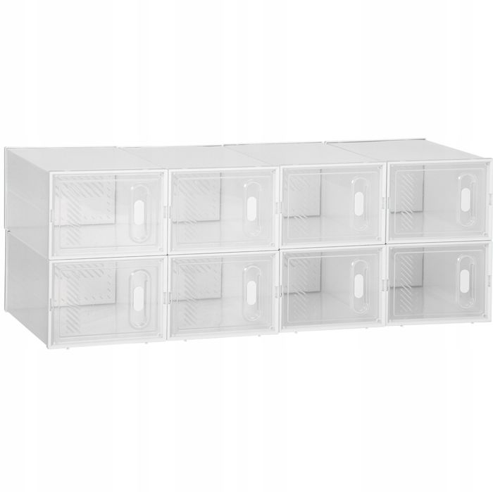 Szafka na buty biała plastikowa