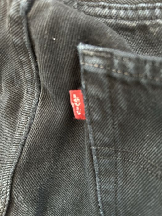 Jeansy Levis czarne
