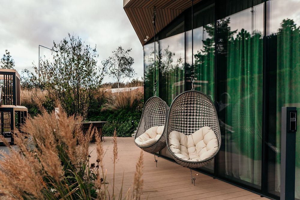 Gdańsk Brzezno przy plaży z ogrodem Polsat Plus Arena