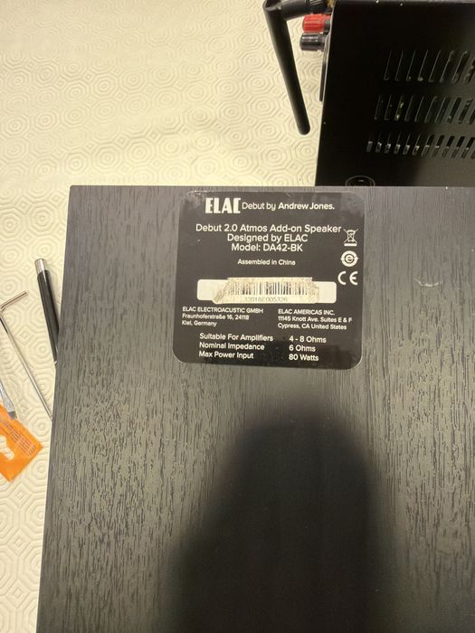 Elac debut 2.0 Atmos