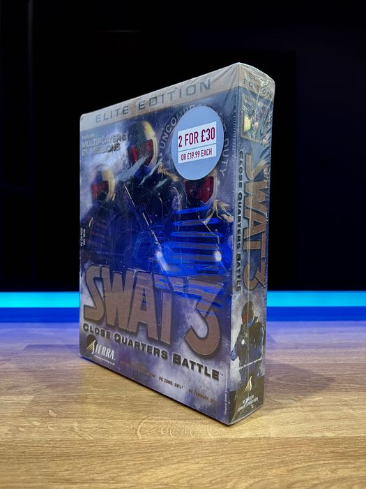 SWAT 3 Elite Edition nowy FOLIA (PC EN 2000) BIG BOX UK wydanie