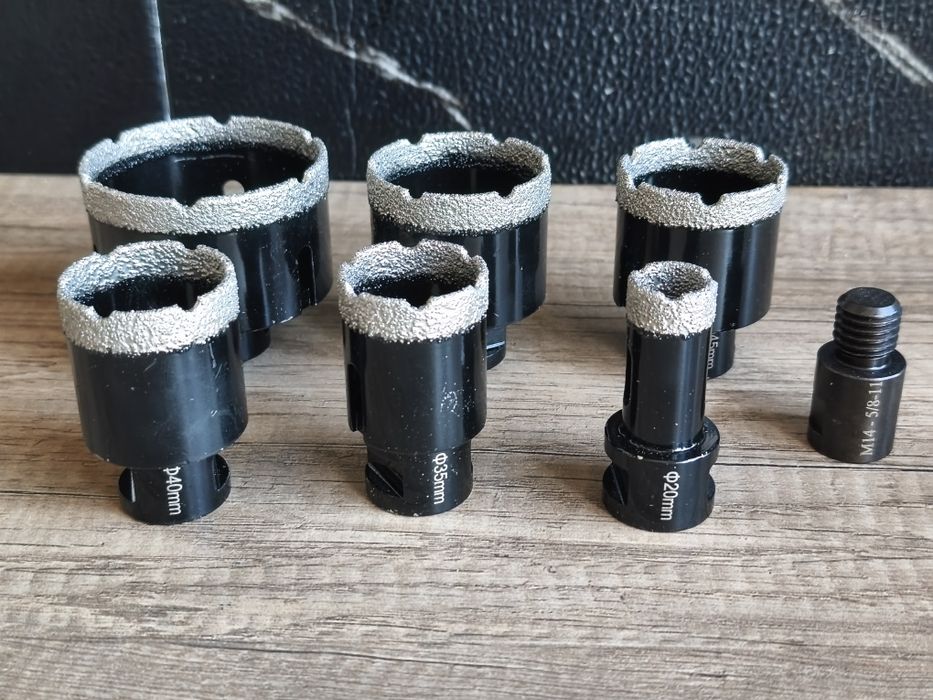 Комплект 6 штук Коронки для плитки.