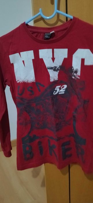 Casaco e Sweat Biker em vermelho - IDO - Baixa de preço