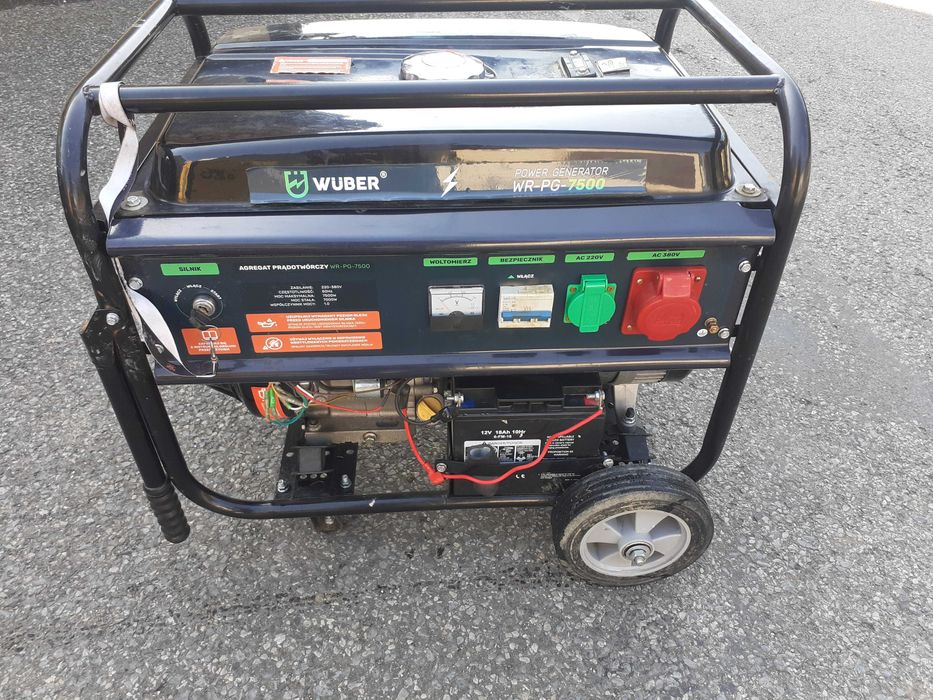 Mocny Agregat prądotwórczy używany kilkanaście razy prawie nowy