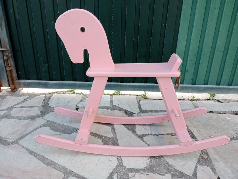 Vintage Wooden Hobby Horse