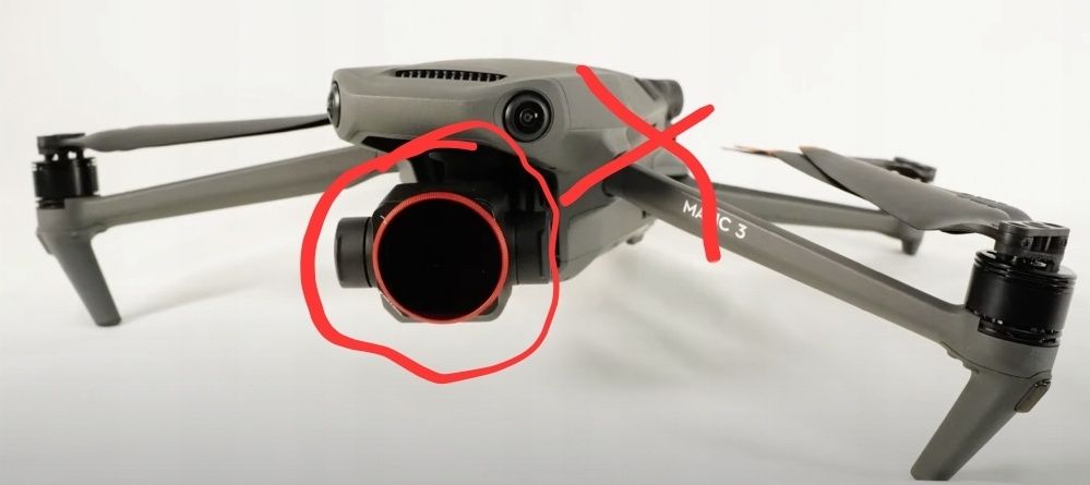 Filtr hybrydowy ND16/PL FREEWELL DJI Mavic 3 Cinev folia nowy do drona