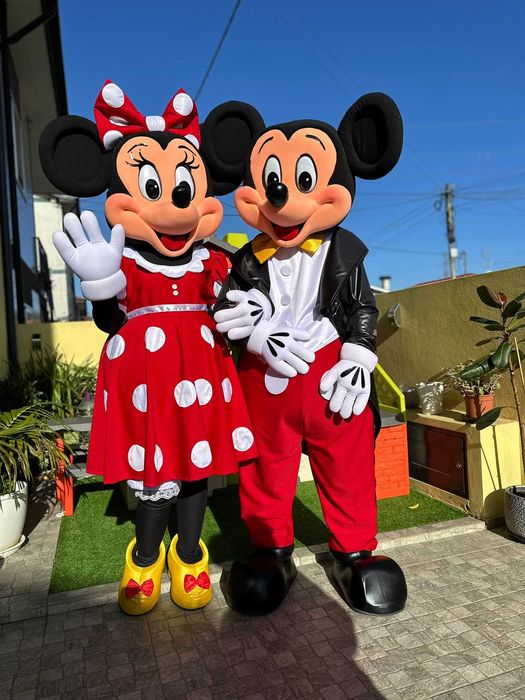 Mascotes Minnie e Mickey