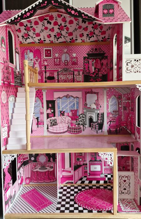 Будинок для Барбі KidKraft Amelia + машина  Barbie